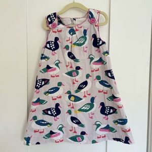 Mini Boden Duck Corduroy Pinnie 5-6y